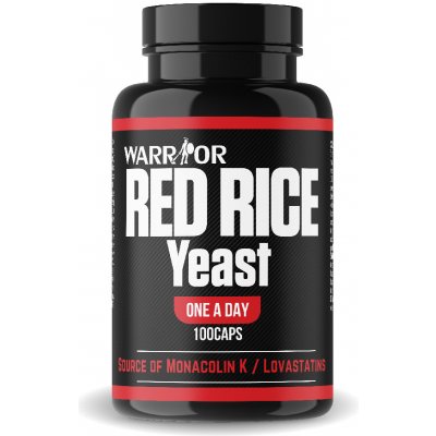Warrior Red Yeast Rice červená fermentovaná rýže 100 kapslí