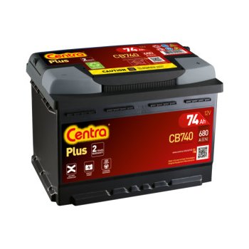 Centra Plus 12V 74Ah 680A CB740