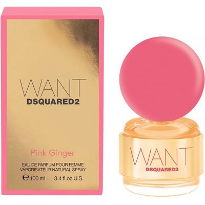 Dsquared2 Want Pink Ginger parfémovaná voda dámská 50 ml – Hledejceny.cz