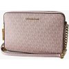 Kabelka Michael Kors Jet set item crossbody dark powder blush monogram dámská kabelka