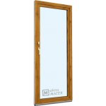 Kömmerling balkonové dveře 70 AD OS levé winchester/bílá 80 x 240 cm oboustranná klika + FAB + hliníkový práh – Hledejceny.cz