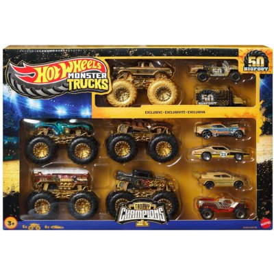 Mattel Hot Wheels Monster Trucks Trophy Champions Collection – Zboží Dáma