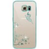 Pouzdro a kryt na mobilní telefon Samsung Pouzdro Diamonds TPU Samsung Galaxy J5 J510 2016 Modré motýlek