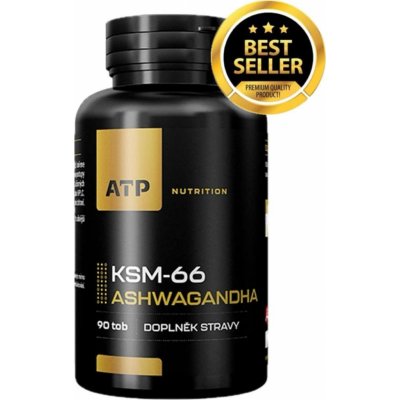 ATP Ashwagandha KSM-66 90 tobolek – Hledejceny.cz