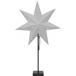 Markslöjd 704455 Vánoční dekorace SOLVALLA 1xE14 25W 230V stříbrná 69 cm ML0301 – Hledejceny.cz