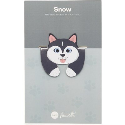 Flexibilní magnetická záložka Macnettic, Snow – Hledejceny.cz