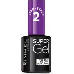 Rimmel London Gelový lak na nehty Super Gel Nail Polish 001 Top Coat No Light 12 ml – Hledejceny.cz