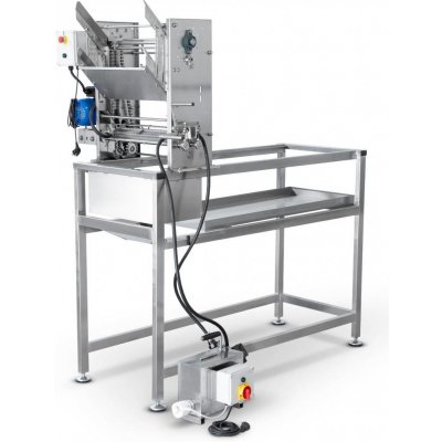 LYSON Stůl odvíčkovací s podávacími lištami 230 V, s uzavřeným oběhem, bez vany – MINIMA LINE – Hledejceny.cz