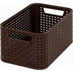 Curver Úložný box RATTAN Style S - hnědý 03614-210 – Zboží Mobilmania