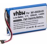 VHBW Baterie pro Garmin Nüvi 2405 / 2505 / 2597, 1200 mAh - neoriginální – Zboží Živě