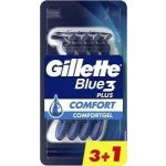 Gillette Blue3 Plus Comfort 4 ks – Zboží Mobilmania