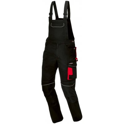 Parkside Performance pánské pracovní kalhoty s laclem černá – Zboží Dáma