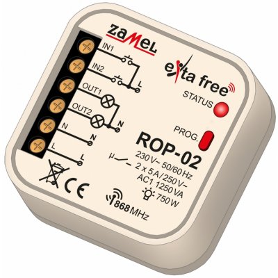 Zamel rádiový přijímač EXTA FREE ROP-02 – Zboží Živě