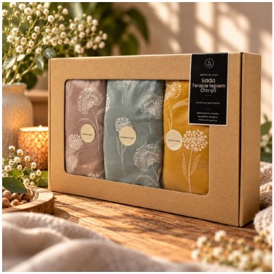 GADEO nahřívací polštářky CHMÝŘÍ sada 3ks 18x28 cm – Hledejceny.cz