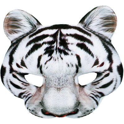 Rappa Maska bílý tygr
