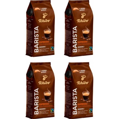 Tchibo Barista Espresso káva 4 x 1 kg – Sleviste.cz