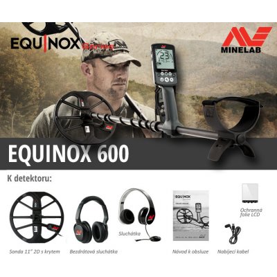 Minelab Equinox 600 Plus – Hledejceny.cz