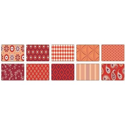Papíry na origami 15 x 15 cm 50 ks Basic Rot SMT Creatoys – Hledejceny.cz