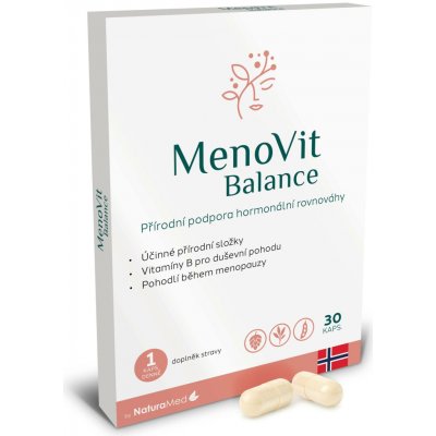 NaturaMed MenoVit Balance 30 kapslí – Hledejceny.cz