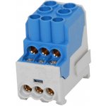 Eleman Blok pro rozdělení fází UVB 100 N, 1pól., 101A, 1000V, modrý – Sleviste.cz