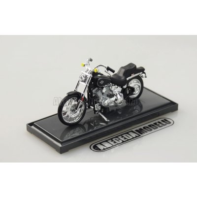 Maisto Harley-Davidson 1984 FXST Softail® matně černá 1:18