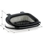 MANN FILTER Vzduchový filtr C 36 014 – Hledejceny.cz