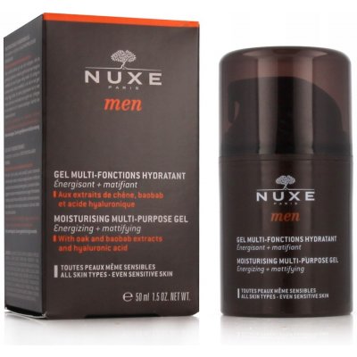 Nuxe Men hydratační gel pro všechny typy pleti Moisturizing Multi-Purpose Gel 50 ml – Zbozi.Blesk.cz