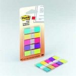 Značkovací proužky, 5x20 lístků, 12x43 mm, 3M POSTIT, mix barev – Hledejceny.cz