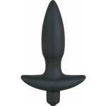 Black Velvets Vibr. Plug S vibrační anální kolík černé – Hledejceny.cz