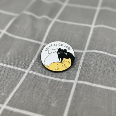 Pinarna Certified cat lady Certifikovaná kočičí dáma mix koček – Zboží Dáma