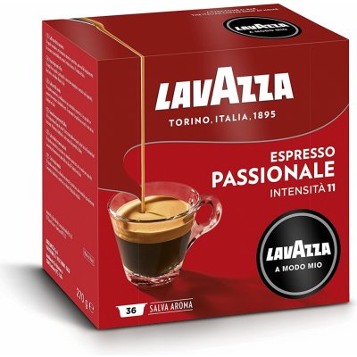 Lavazza A Modo Mio Espresso Passionale 100% Arabica 36 ks – Zboží Mobilmania