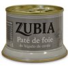 Paštika Zubia Patés Paté játrové de Foie 125 g