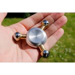 Luxury Fidget Spinner Stříbrná – Zboží Dáma