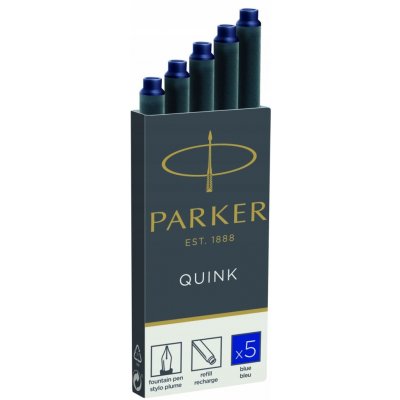 Parker Inkoustové bombičky modré 1502/0150384 5 ks – Sleviste.cz