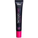 Zola barva na obočí a řasy Tattoo Tint Dark Gray Šedá 15 ml – Zboží Dáma
