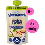 Hamánek kapsička Jablko s hruškou a batáty 100 g – Zboží Dáma