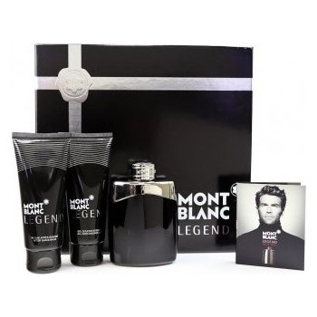 Mont Blanc Legend X. 100 ml + balzám po holení 100 ml + sprchový gel 100 ml dárková sada