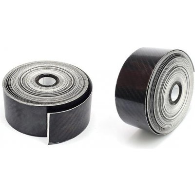 CHSEROK 10M x 3cm karbonová vinylová fólie na auto - 2 role na prahy dveří - 5D karbonová vinylová – Sleviste.cz