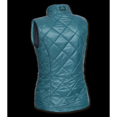 ELT Dámská prošívaná vesta Giorgia s náprsní kapsou hnědá – Zboží Dáma