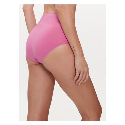 Chantelle Klasické kalhotky s vysokým pasem Soft Stretch C26470 Růžová – Sleviste.cz