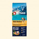 Ontario Adult Medium 7 Fish & Rice 12 kg – Hledejceny.cz