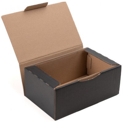 Eobaly.cz poštovní krabice 250 x 150 x 100 mm 3VVL, černá 50 ks – Zboží Živě
