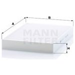 Filtr, vzduch v interiéru MANN-FILTER CU 34 003 – Hledejceny.cz