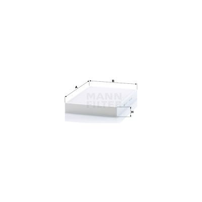 Filtr, vzduch v interiéru MANN-FILTER CU 34 003 – Hledejceny.cz