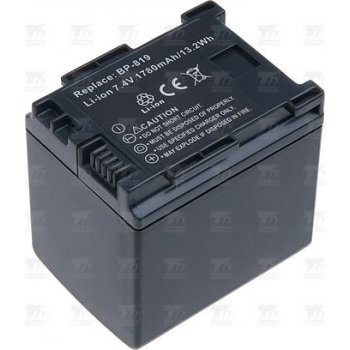 T6 power Canon BP-819 1720mAh VCCA0033