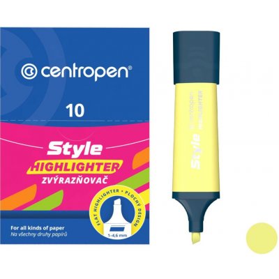 CENTROPEN 6252 žlutý – Zboží Mobilmania
