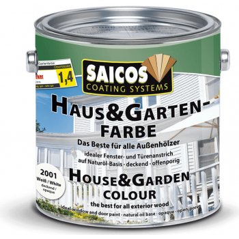 Saicos barva pro dům a zahradu 0,75 l modř azurová