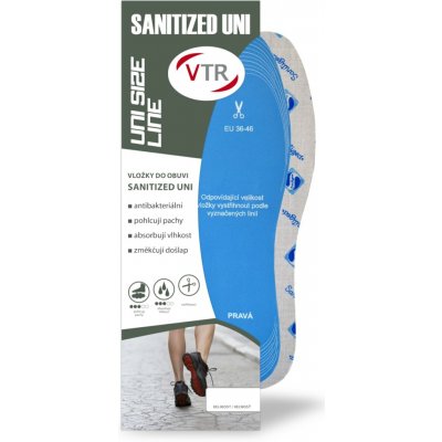 VTR vložky do bot Sanitized stélky stříhací – Hledejceny.cz