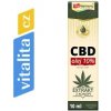 Doplněk stravy CBD 10% olej extrakt z konopí s obsahem 10 % aktivní látky CBD 10 ml