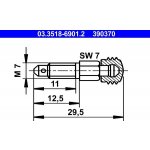 Odvzdusnovaci sroub/ventil ATE 03.3518-6901.2